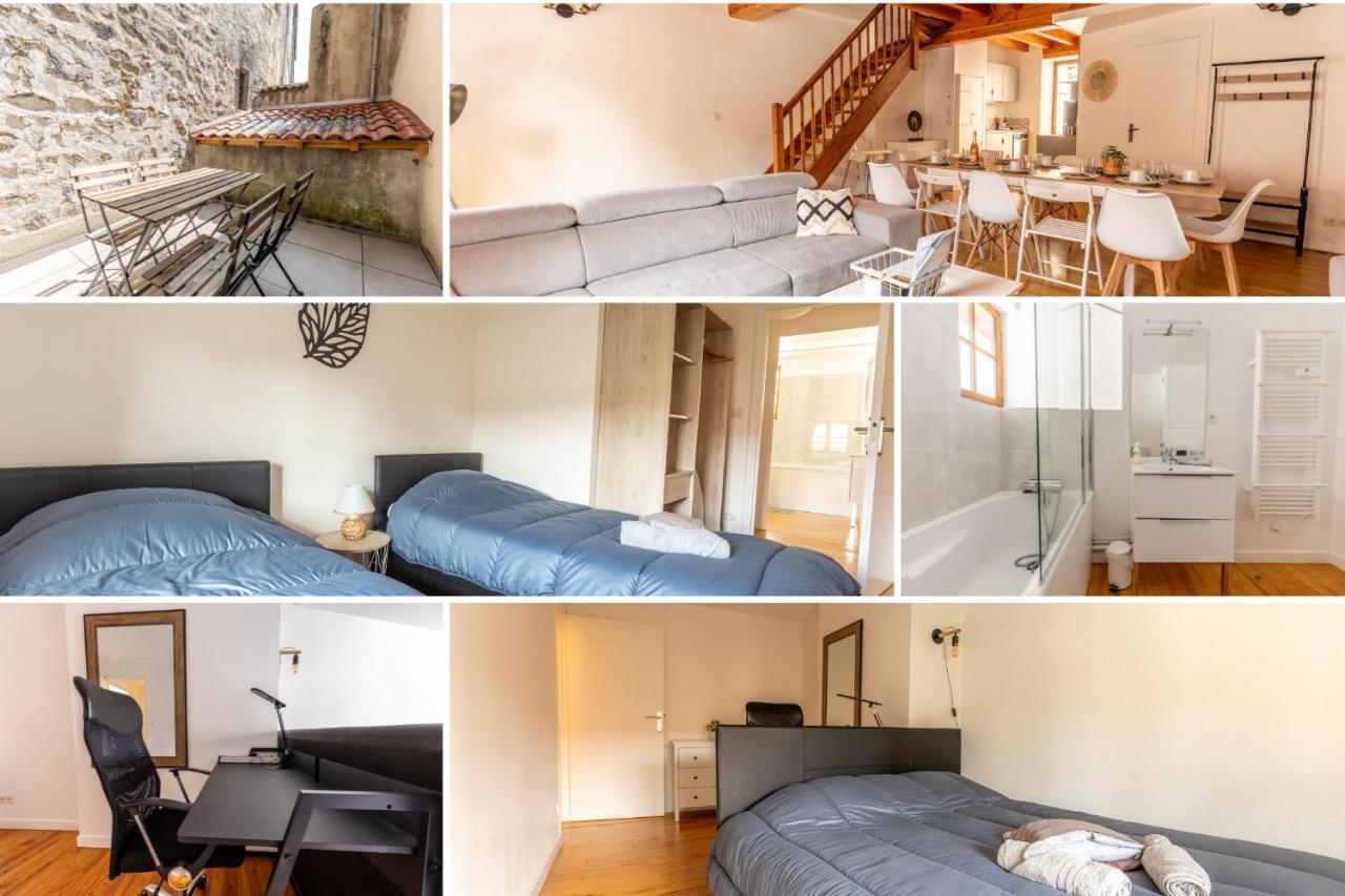Le Double Pirou # 2 Appartements # Halte Auvergne 티에르 외부 사진