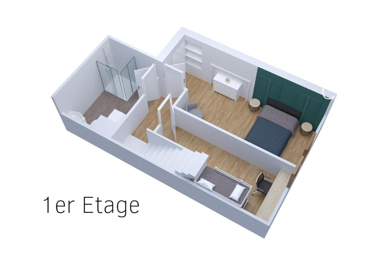 Le Double Pirou # 2 Appartements # Halte Auvergne 티에르 외부 사진